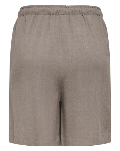Only - ONLSiesta Linen Shorts - Walnut